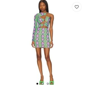 AFRM x REVOLVE Jess Dress in Placement Snake